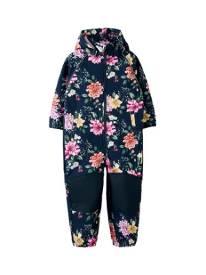 NAME IT Kombinezon softshell 13236674 Granatowy Regular Fit