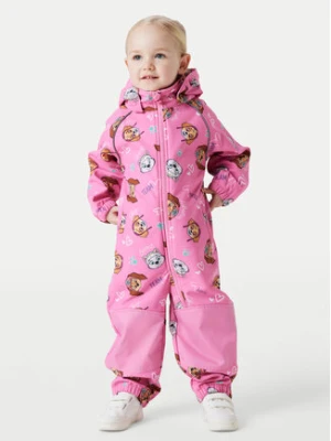 NAME IT Kombinezon softshell 13246984 Różowy Regular Fit