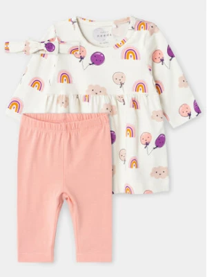 NAME IT Komplet sukienka i legginsy Vandora 13230046 Kolorowy Regular Fit