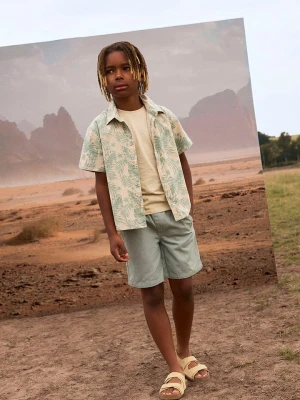 name it Koszula "Hejon" w kolorze beżowym rozmiar: 116