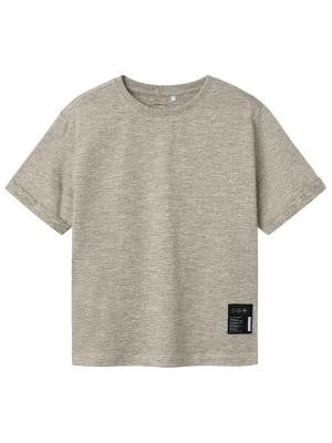 name it Koszulka "Fredery" w kolorze beżowym rozmiar: 134/140