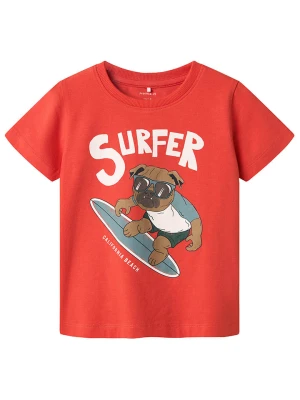 name it Koszulka "Frolle" w kolorze czerwonym rozmiar: 98