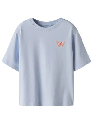 name it Koszulka "Helka" w kolorze błękitnym rozmiar: 122/128