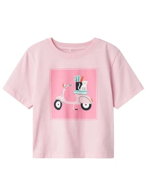name it Koszulka "Helka" w kolorze jasnoróżowym rozmiar: 98