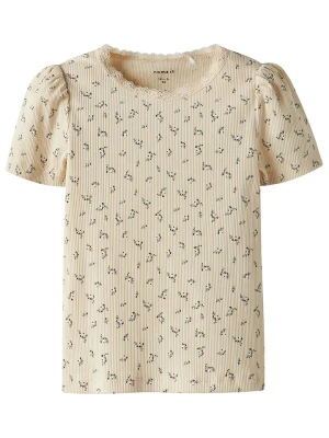 name it Koszulka "Hoise" w kolorze beżowym rozmiar: 104