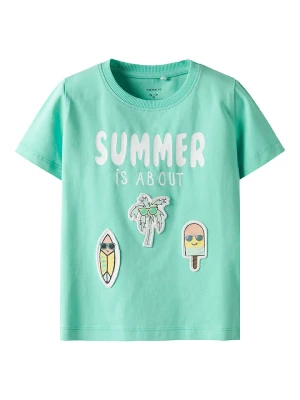name it Koszulka "Jack" w kolorze turkusowym rozmiar: 92