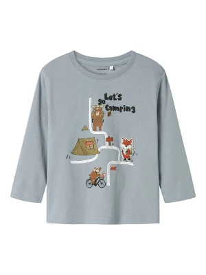 name it Koszulka "Olen" w kolorze błękitnym rozmiar: 116