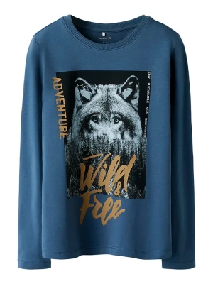 name it Koszulka "Rafadi" w kolorze niebieskim rozmiar: 134/140