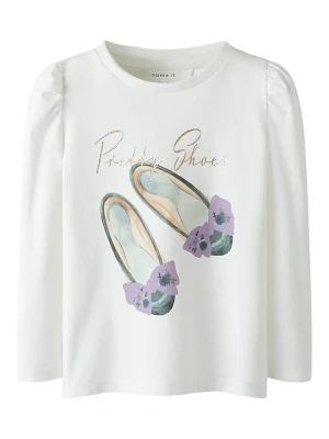 name it Koszulka "Sanna" w kolorze biało-fioletowym rozmiar: 98