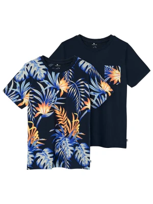 name it Koszulki (2 szt.) "Pflanko" w kolorze czarnym rozmiar: 104