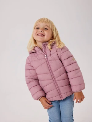 name it Kurtka pikowana w kolorze jasnoróżowym rozmiar: 122