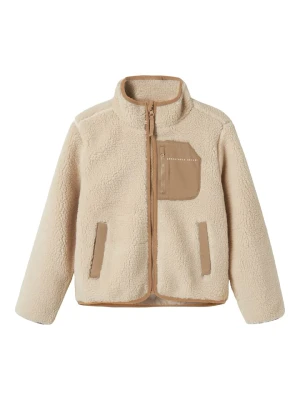 name it Kurtka polarowa "Mattia" w kolorze kremowym rozmiar: 158