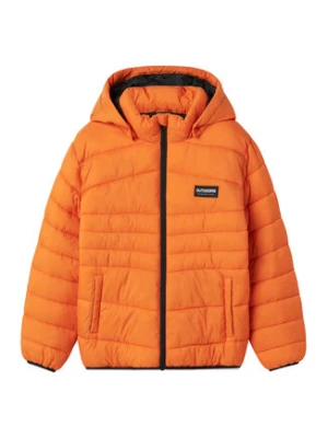 NAME IT Kurtka zimowa 13241669 Pomarańczowy Regular Fit