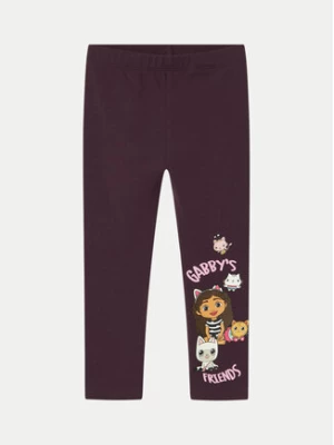 NAME IT Legginsy GABBY 13231883 Fioletowy Slim Fit