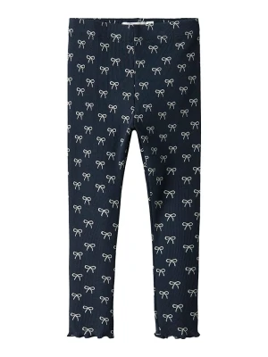 name it Legginsy "Karinna" w kolorze granatowym rozmiar: 122