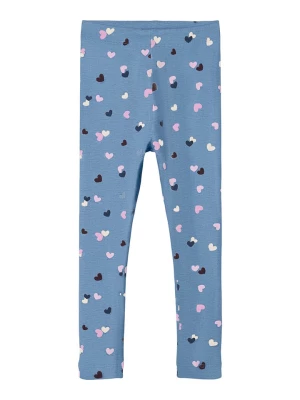 name it Legginsy "Lucky" w kolorze błękitnym rozmiar: 92