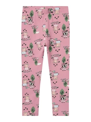 name it Legginsy "Ordama" w kolorze jasnoróżowym rozmiar: 86