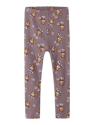 name it Legginsy "Sanina" w kolorze brązowym rozmiar: 98