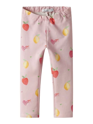 Zdjęcie produktu name it Legginsy w kolorze jasnoróżowym rozmiar: 104