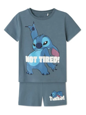 NAME IT Piżama Stitch 13243004 Niebieski Regular Fit