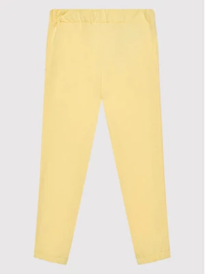 NAME IT Spodnie dresowe 13196271 Żółty Regular Fit