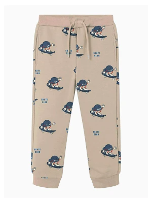 name it Spodnie dresowe "Otto" w kolorze khaki rozmiar: 86
