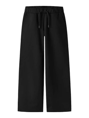 name it Spodnie dresowe "Riana" w kolorze czarnym rozmiar: 140