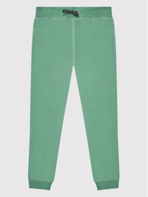 NAME IT Spodnie dresowe Solid Coloured 13153684 Zielony Regular Fit