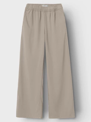 name it Spodnie "Hamiad" w kolorze beżowym rozmiar: 116