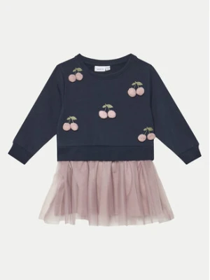 NAME IT Sukienka codzienna Bjanca 13238956 Granatowy Regular Fit