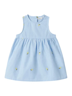 NAME IT Sukienka codzienna Derilla 13240054 Błękitny Regular Fit