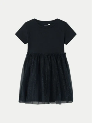 NAME IT Sukienka codzienna Harana 13226043 Granatowy Regular Fit