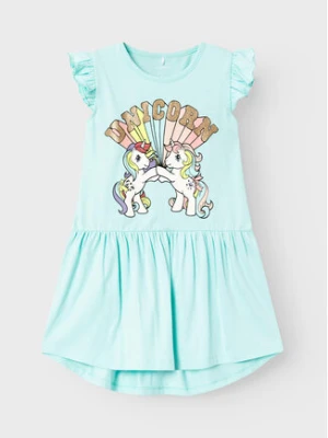 NAME IT Sukienka codzienna Mai 13227608 Niebieski Standard Fit