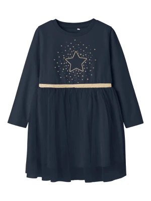 name it Sukienka "Nastar" w kolorze granatowym rozmiar: 92