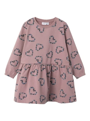 name it Sukienka w kolorze szaroróżowo-granatowym rozmiar: 122