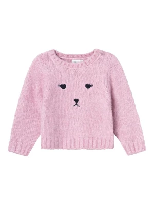 name it Sweter "Bibi" w kolorze jasnoróżowym rozmiar: 98