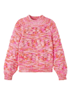 name it Sweter "Nabbelone" w kolorze różowym rozmiar: 122/128