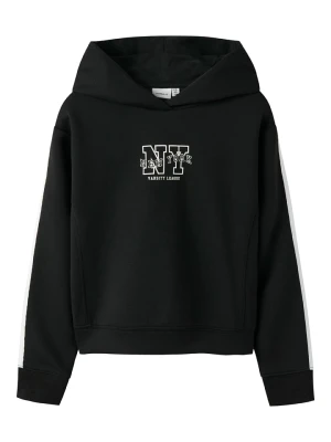 name it Sweter "Napes" w kolorze czarno-białym rozmiar: 158/164