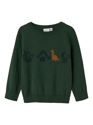 name it Sweter "Neville" w kolorze zielonym rozmiar: 104