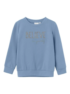 name it Sweter "Nolly" w kolorze błękitnym rozmiar: 92