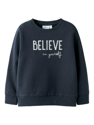 name it Bluza "Nolly" w kolorze granatowo-białym rozmiar: 98