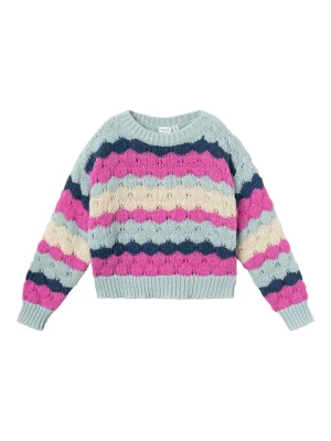 name it Sweter "Nunna" ze wzorem rozmiar: 122/128