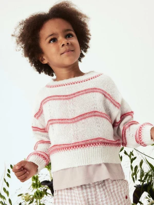 name it Sweter w kolorze białym rozmiar: 110