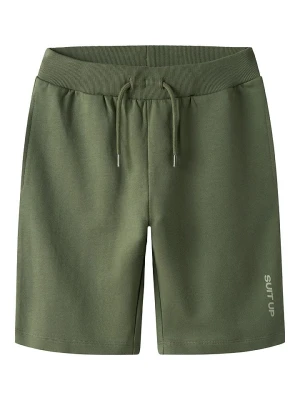 name it Szorty dresowe "Hansa" w kolorze khaki rozmiar: 152