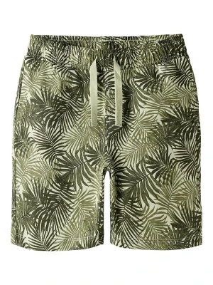 name it Szorty dresowe "Jaxon" w kolorze khaki rozmiar: 134