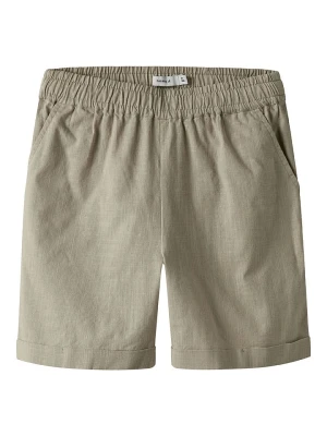 name it Szorty "Filip" w kolorze khaki rozmiar: 134