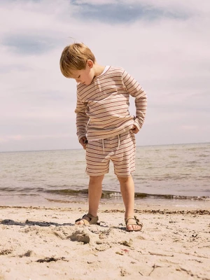 name it Szorty "Fully" w kolorze beżowym rozmiar: 104