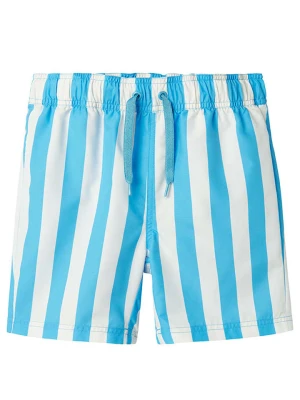 name it Szorty kąpielowe "Zaglos" w kolorze błękitnym rozmiar: 152