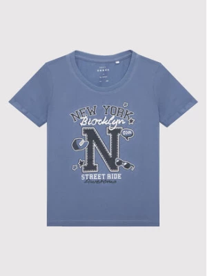 NAME IT T-Shirt 13200329 Niebieski Regular Fit