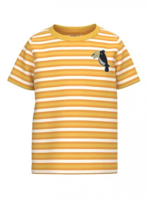 NAME IT T-Shirt 13213259 Żółty Regular Fit
